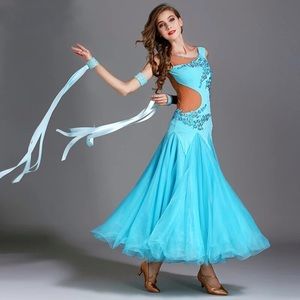 ballroom dance dress for performance/competition